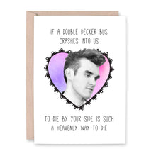 Load image into Gallery viewer, Morrissey Card - Smudge &amp; Splash